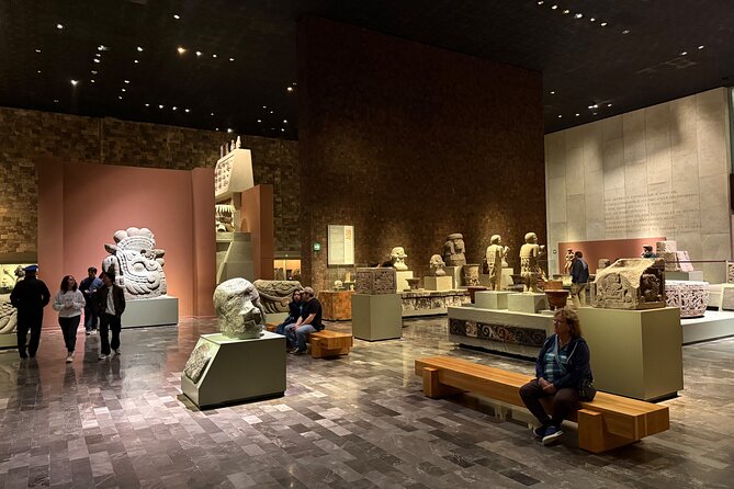 National Museum of Anthropology Early access with VIP Archaeologist - Entering the museum: architecture first, then artifacts with context