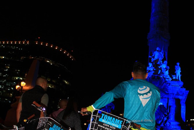 Neon Bike Party - Private Bike Tour - Stop 4: Palacio Postal, why one full hour feels worth it
