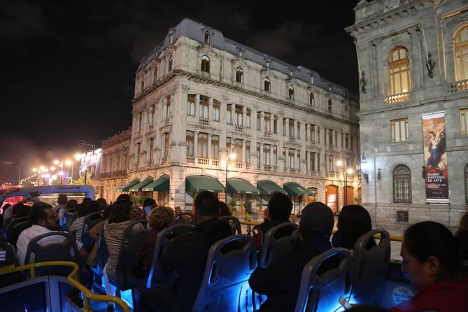 Night Tour of Mexico City Panoramic Ride on a Double-Decker Bus - How The 7:30pm Turibus Night Loop Works