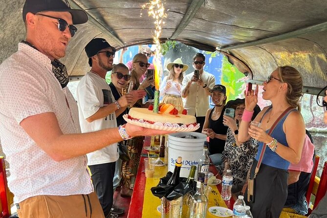 Pako ToursMX Trajinera Fiesta Float- Xochimilco Mexico City - What $70 Really Buys You on the Water