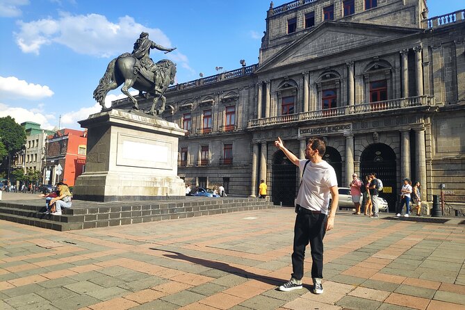 Private Tour in Mexico City with an Award Winning Author - Plaza Tolsá and Palacio de Minería: Neoclassical Grandeur Meets Everyday Life