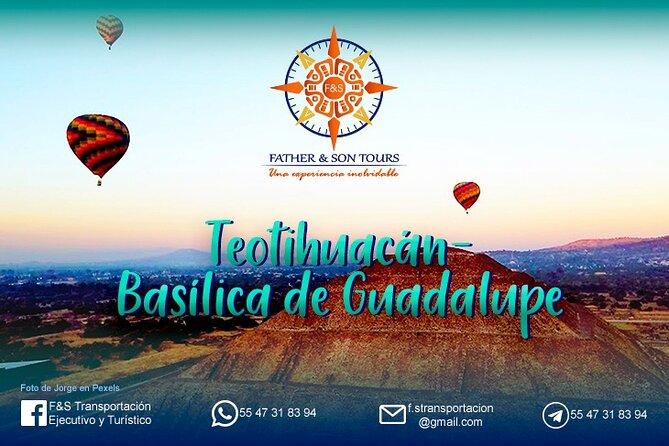 Private Tour Teotihuacan Pyramids & Basilica of Guadalupe - Basilica de Santa Maria de Guadalupe: old baroque to modern pilgrim flow