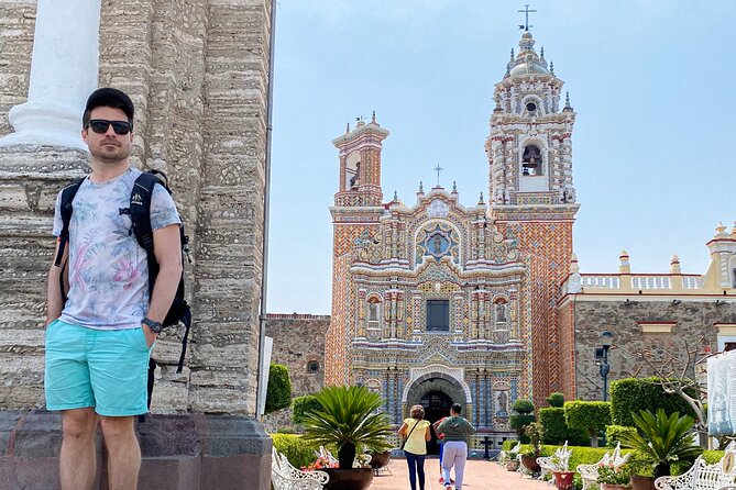 Puebla, Cholula & Tonantzintla Plus Taxco, Cuernavaca & Mine, 2 day Combo - Day 1 in Cholula: Volcano Views, Tonantzintla, and Talavera Celia