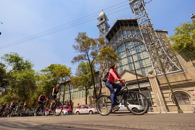 Santa Maria la Rivera, Bites and Bikes Tour - Museo Universitario del Chopo pass-by, why a tin museum is worth a glance