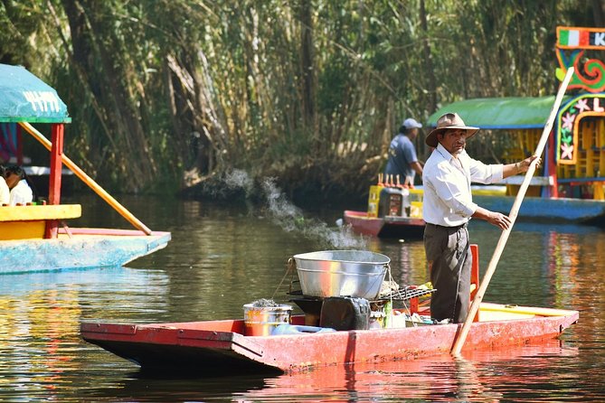 Small Group: Discover Xochimilco, Coyoacán, Frida Kahlo Museum and House - Coyoacán walking tour: Church of San Bautista and those colorful back streets