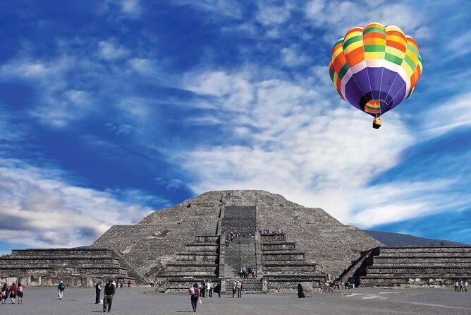 Sunrise HotAir Balloon Adventure Over Teotihuacan's Pyramids - Walking Teotihuacan: what you pay for on the ground