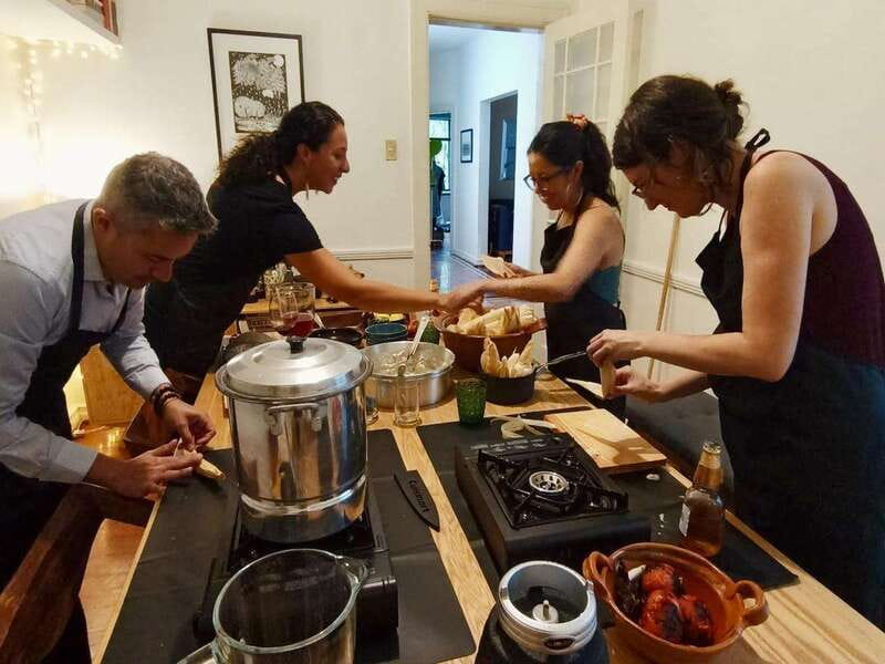 Tamales 101: Multi-variety tamal cooking class and feast - Entering Jim’s Condesa home, and why the setting helps you learn