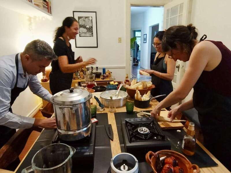 Tamales 101: Multi-variety tamal cooking class and feast - Tamales 101: the first hour that gives you the big picture