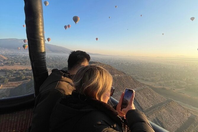 Teotihuacan balloon flight with cave breakfast and CDMX pickup - Key highlights you will feel on this day
