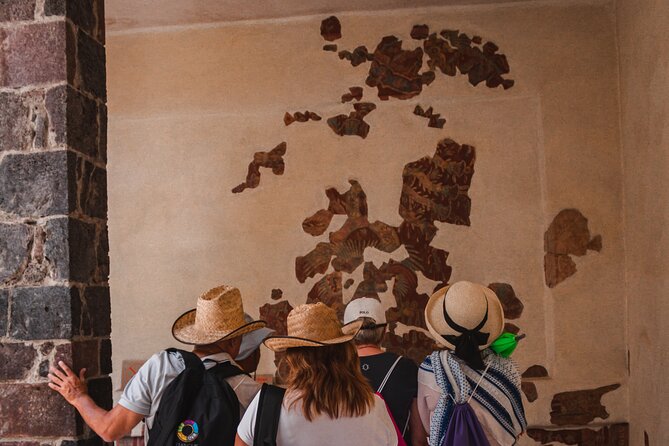 Teotihuacán Full Day Tour from Mexico City - San Martín de las Pirámides valley views: pyramids from the right angles