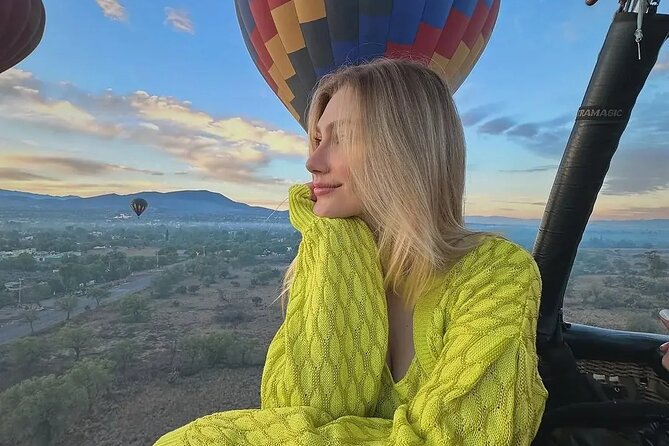 Teotihuacán Hot Air Balloons from We Fly - Extras on the day: drone footage option and cave-breakfast style