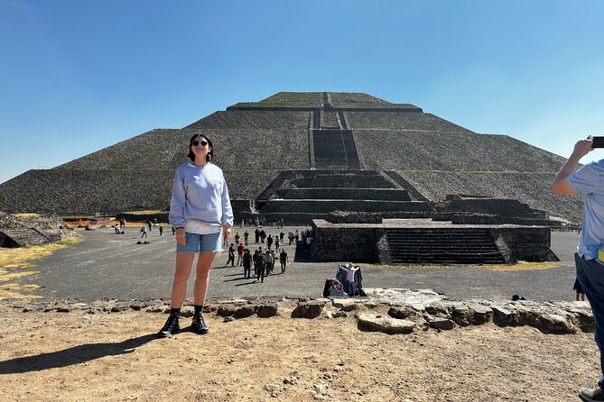 Teotihuacan Tour with Basilica of Guadalupe and Tlatelolco - 8:00am pickup and the Mercedes Benz Sprinter routine