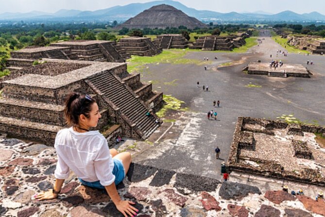 TEOTIHUACAN with a certified local guide -PRIVATE & SHARED OPTION - Stop 1, The Sun and Moon Pyramids Walking Route