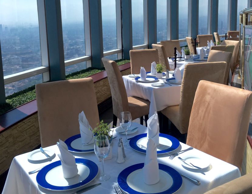 The Gala Dinner at Bellini in Mexico City - Bellini at the WTC, why the revolving dining experience works