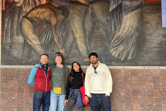 Tour history of Muralism in Mexico - Stop 3: Diego Rivera murals at the Secretaría de Educación Pública
