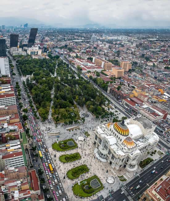 Treasures of Mexico City: Palaces and Museums - How the tour flows from Palace of Fine Arts to major museum stops