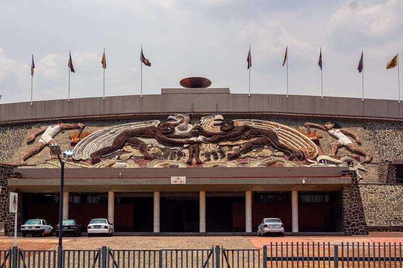UNAM: Murals & Revolution - Estadio Olímpico Universitario and Diego Rivera’s university mural