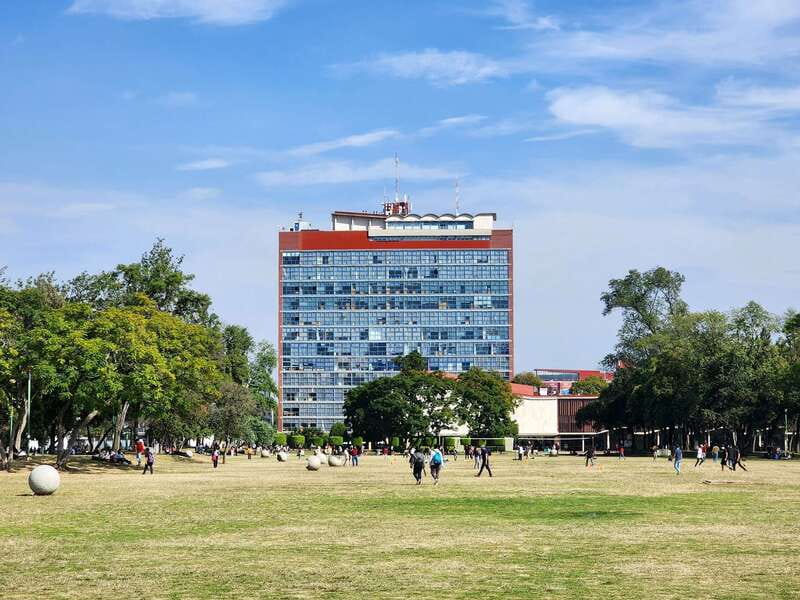 Walk around UNAM campus, a UNESCO World Heritage Site - Central Library and Juan O’Gorman: architecture with a point