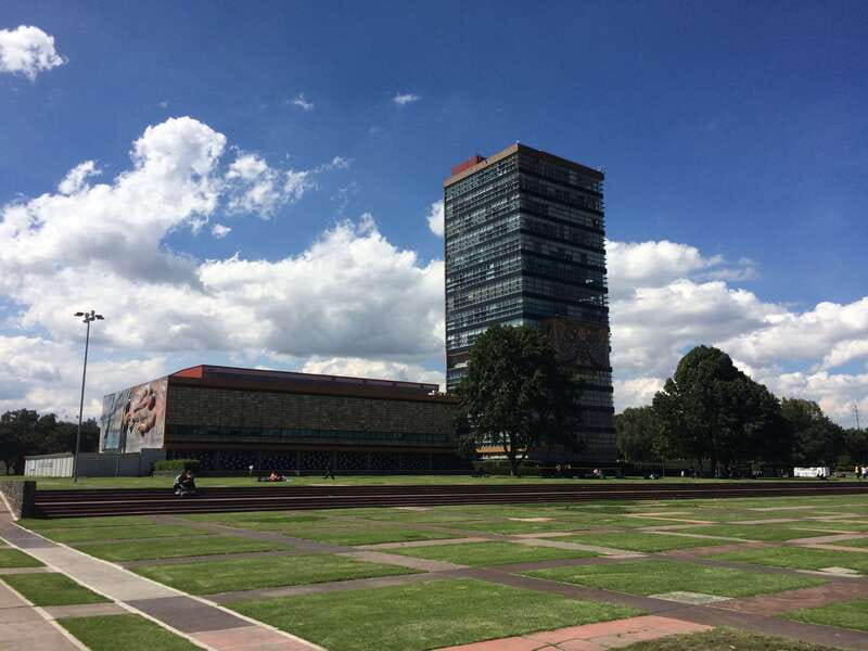 Walk around UNAM campus, a UNESCO World Heritage Site - Start at Estadio Olímpico Universitario, then get your bearings fast