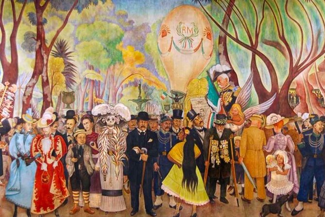 Walking Tour - Impressive murals in Historical Center of Mexico City - Key mural moments to plan around