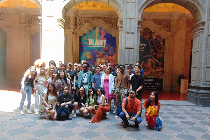 Walking Tour - Impressive murals in Historical Center of Mexico City - Palacio de Bellas Artes murals, 1934 commissions and a theater you can feel