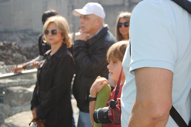 Walking Tour of the Historic Center of Mexico City - Templo Mayor ruins: rain and sun, and the city’s old geography