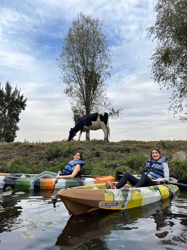 Xochimilco: amanecer en kayak Ciudad de México - How chinampas and Mexico City origins connect on the water