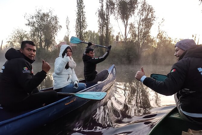 Xochimilco at dawn in Canoe or Kayak and Organic Breakfast - Entering the Chinampa: Organic Breakfast on an Ancestral Farming System