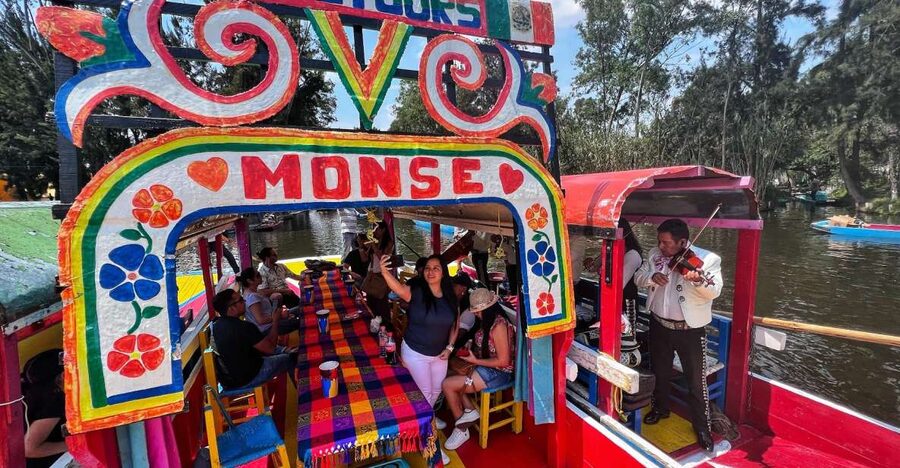 Xochimilco & Colonial Coyoacan Trip - Pedregal de San Ángel, seen from above and worth the detour