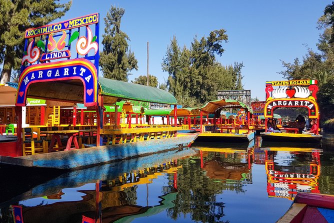 Xochimilco, Coyoacan, Aztec Stadium & UNAM - Ciudad Universitaria: murals and architecture, with an hour to make it count