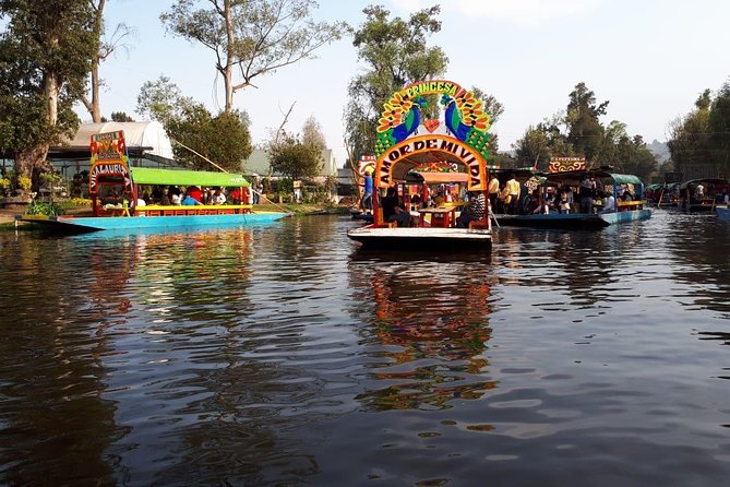Xochimilco, Coyoacan, Aztec Stadium & UNAM - Xochimilco trajineras: the one-hour canal segment you will remember