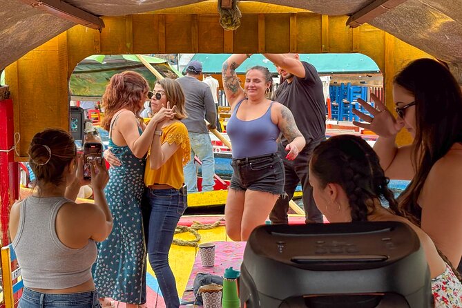 Xochimilco International boat party with open bar and tacos - Key highlights to know before you go
