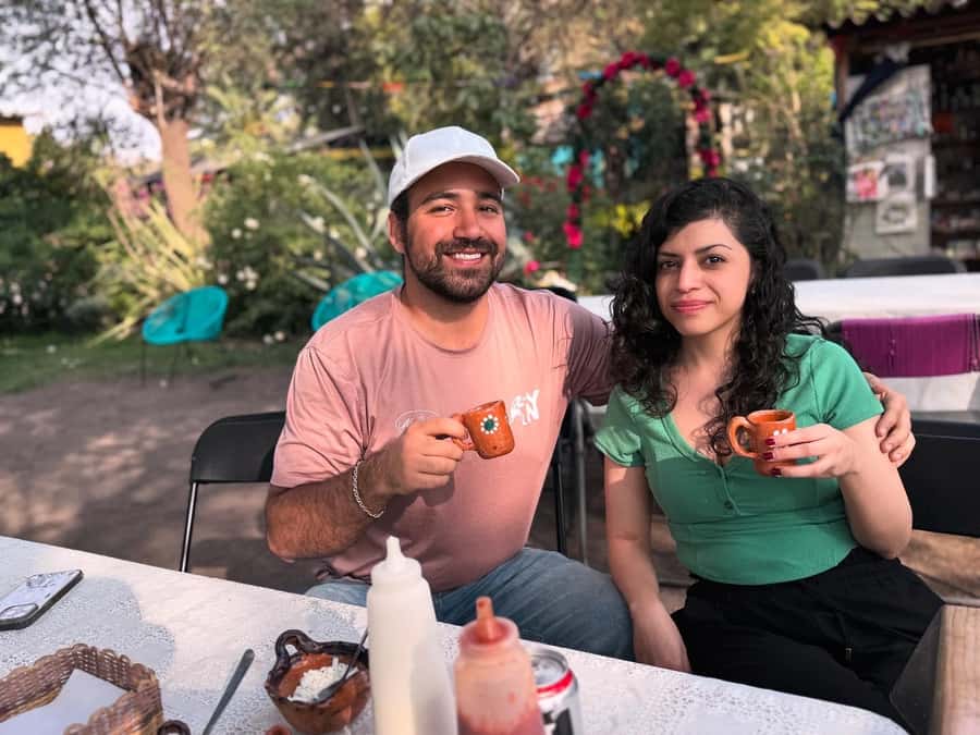 Xochimilco's Wild Side: Mezcal, Insects & Culture - The chinampa break: photos, restroom, and pulque tasting