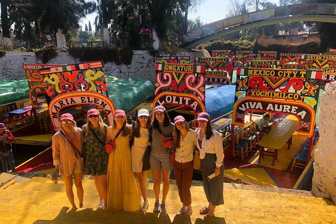 Xochimilco Tour: Visit Coyoacan and Casa Kahlo in Mexico City - Xochimilco Trajinera Boats: Field of Flowers on the Water